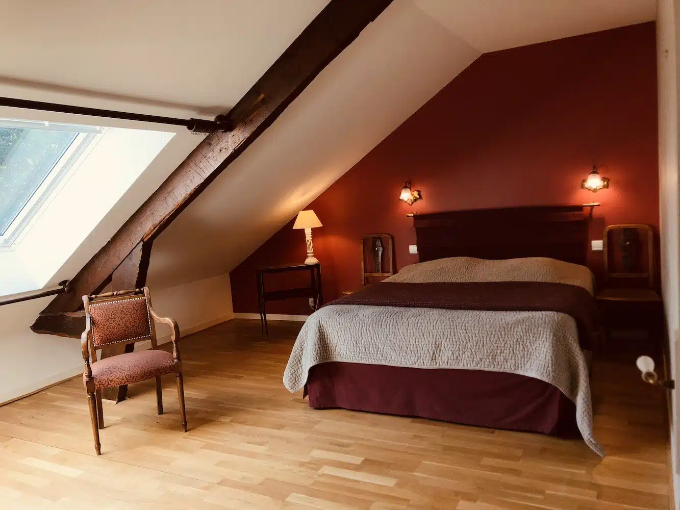 Chambre2 Morbihan Bretagne Chemindelasante jeune et randonnee - Bretagne sud