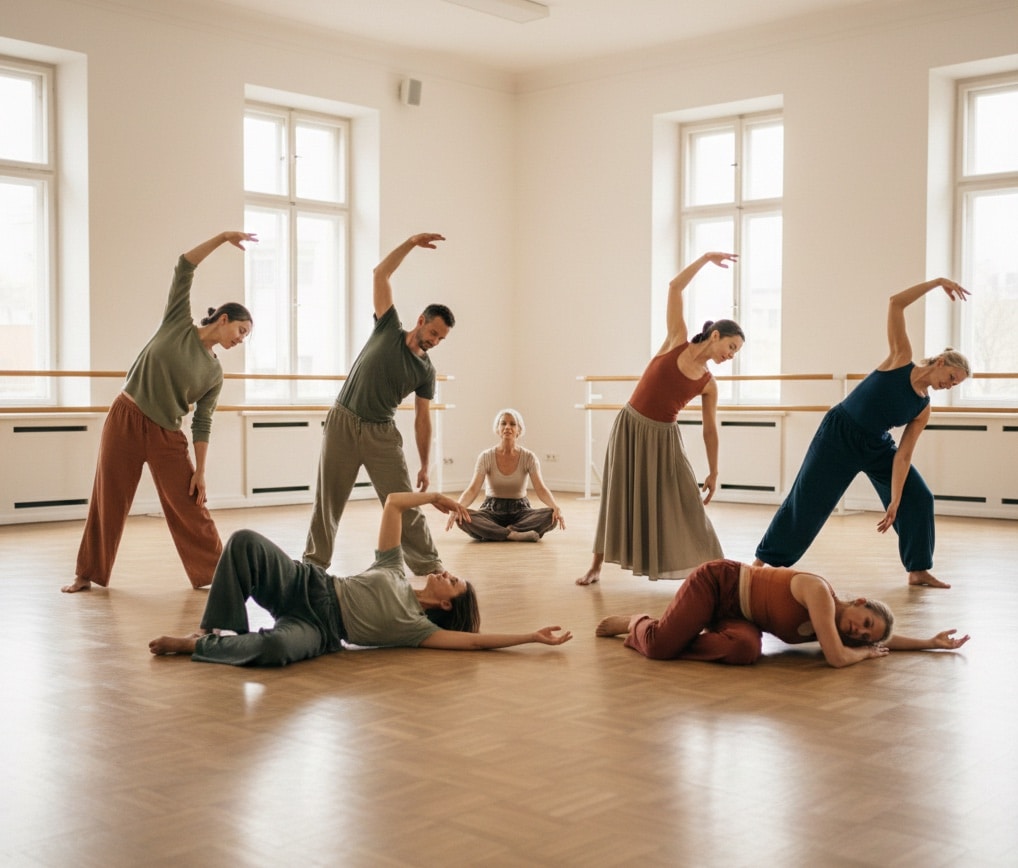 mouvement jeune danse libre chemin sante - Stage je&ucirc;ne, randonn&eacute;e et corps en mouvement